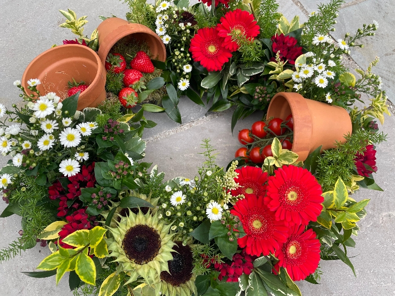 Garden wreath