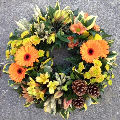 Autumnal wreath