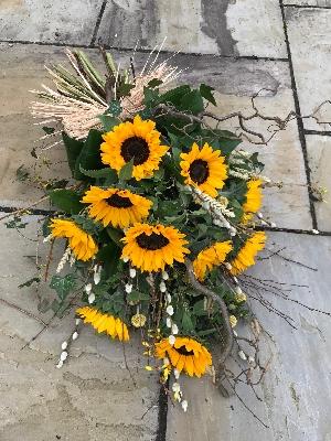 Sunflower tied sheaf