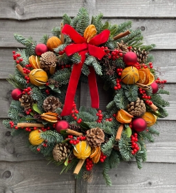 Christmas Door Wreaths