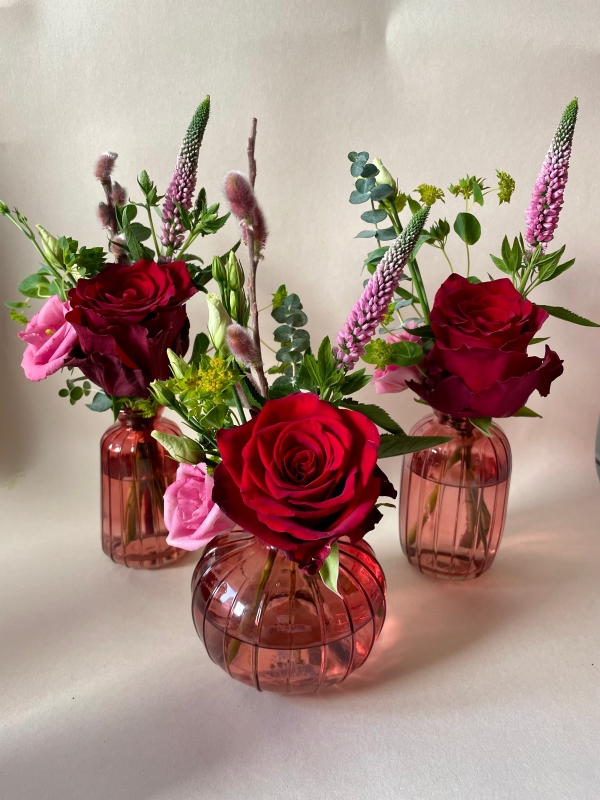 Rose Bottle Trio