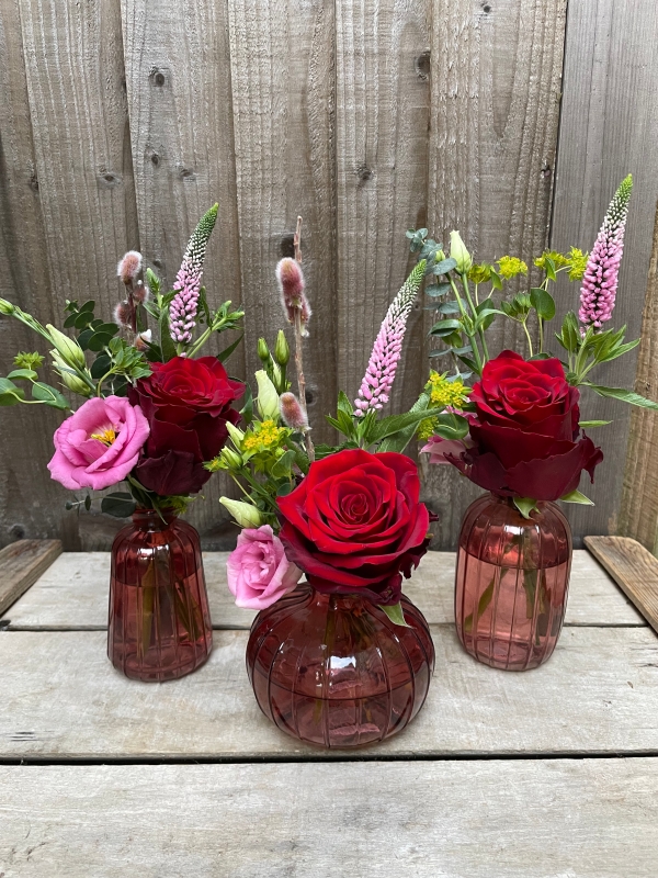 Rose Bottle Trio