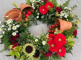 Garden wreath