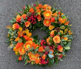 Autumnal wreath