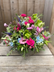 Vibrant Basket Arrangement