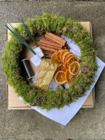 DIY wreath kit Gold