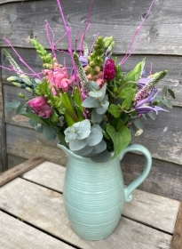 Green Emma jug Arrangement