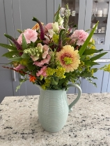 Pastel Jug arrangement