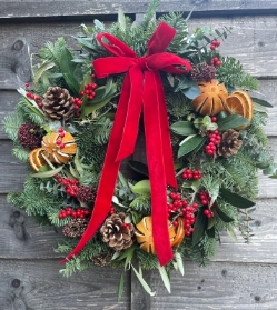 Santa Baby Door wreath