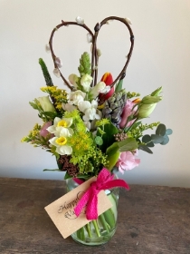 Valentines Posy Jar